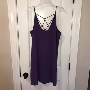 She + Sky purple dress